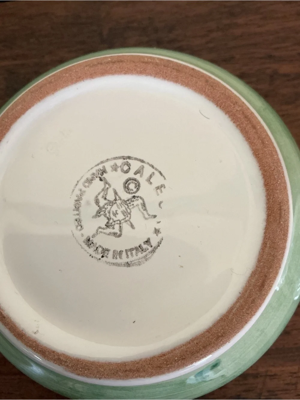 Hand-Painted Caleca Cream & Sugar Italy